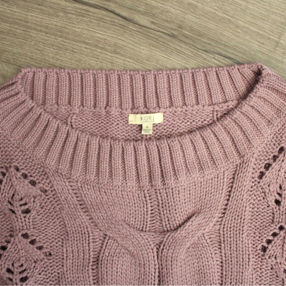 KORI AMERICA Knit Pullover Sweater Size Large - Picture 3 of 6